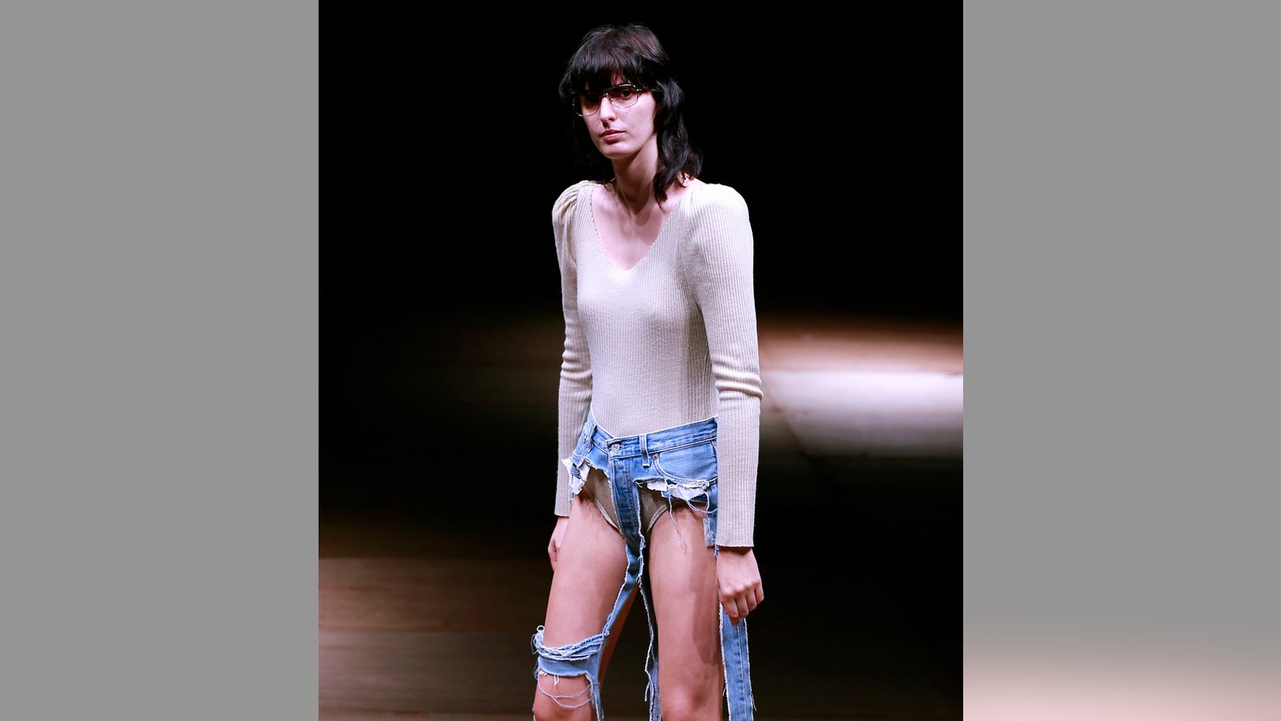 The viral "thong jeans" have been made into a Halloween costume.