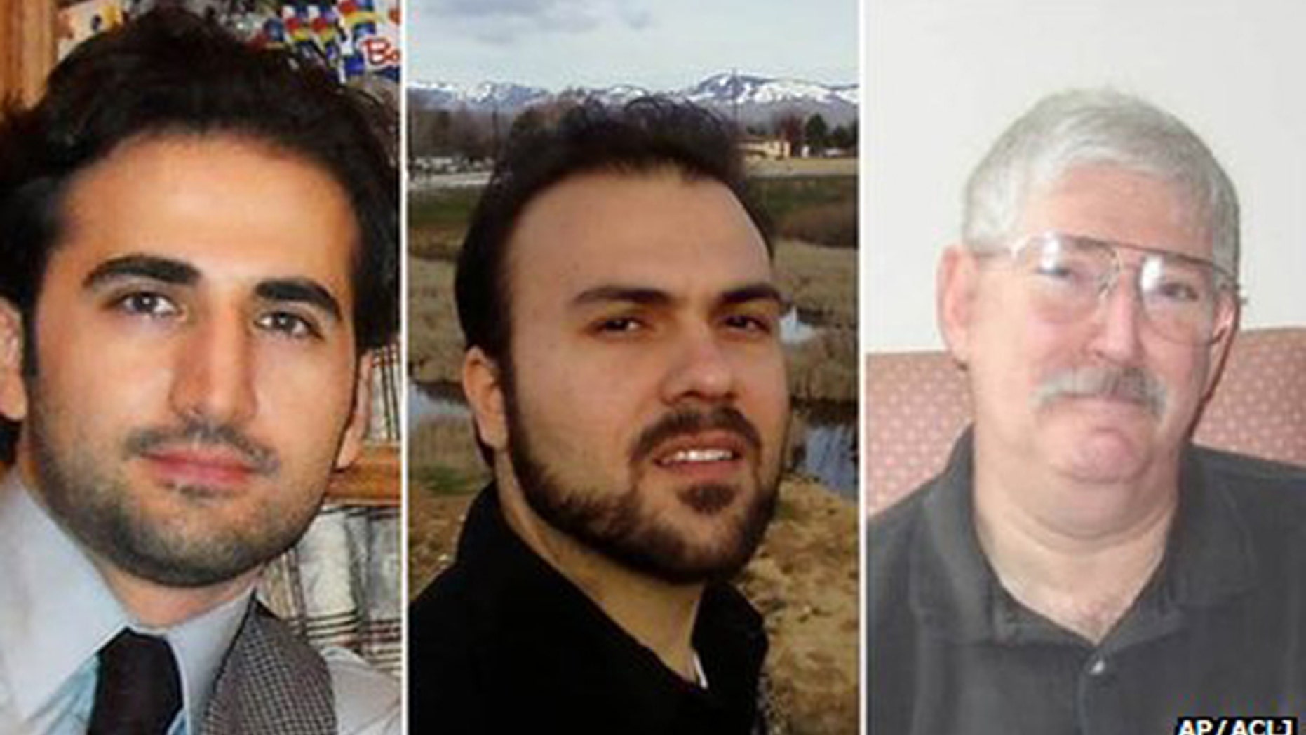 The U.S. is "deeply concerned" about (from left) Amir Hekmati, Saeed Abedini and Robert Levinson, according to Secretary of State John Kerry. (AP, ACLJ)