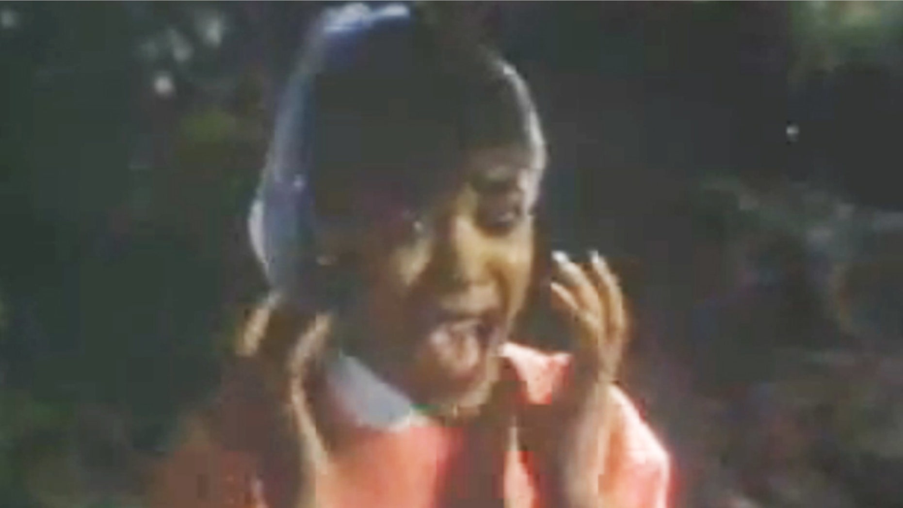 Ola Ray in the video for 'Thriller.'