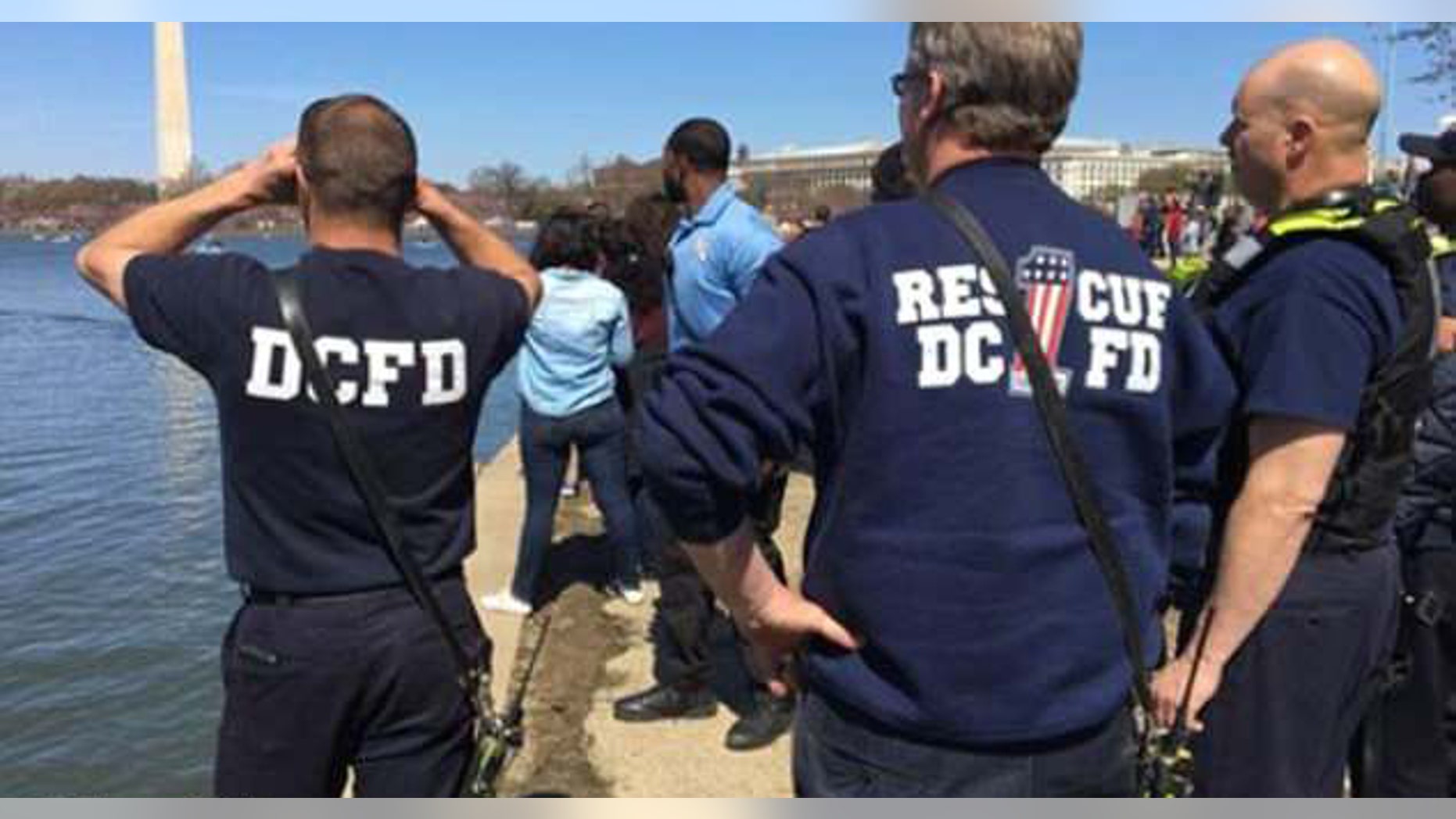 Police is investigating a death of a man after a man’s body was rescued from the Tidal Basin Saturday in Washington, D.C. as masses gathered for the annual Cherry Blossom Festival.