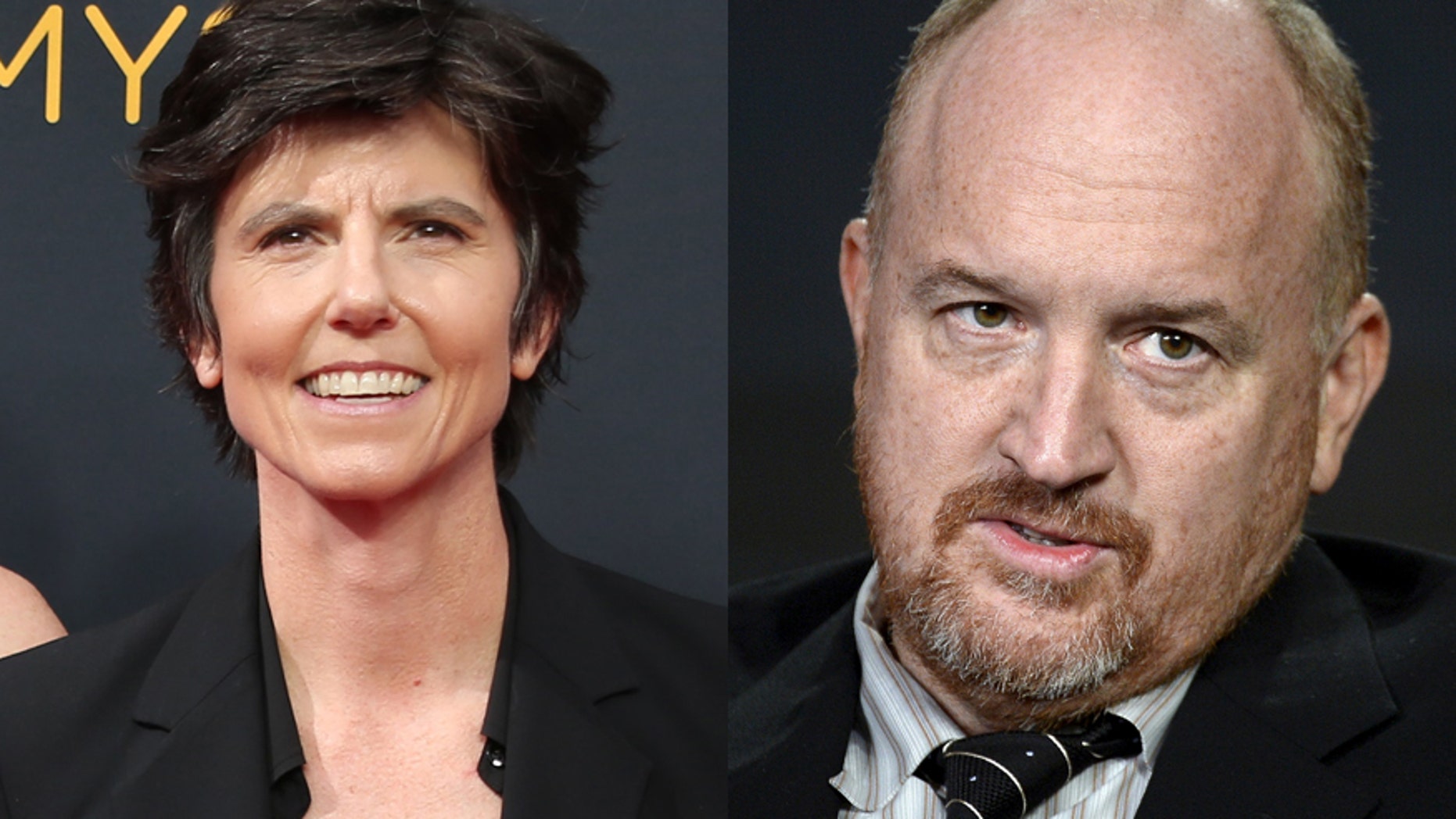 Tig Notaro (left) and Louis C.K.