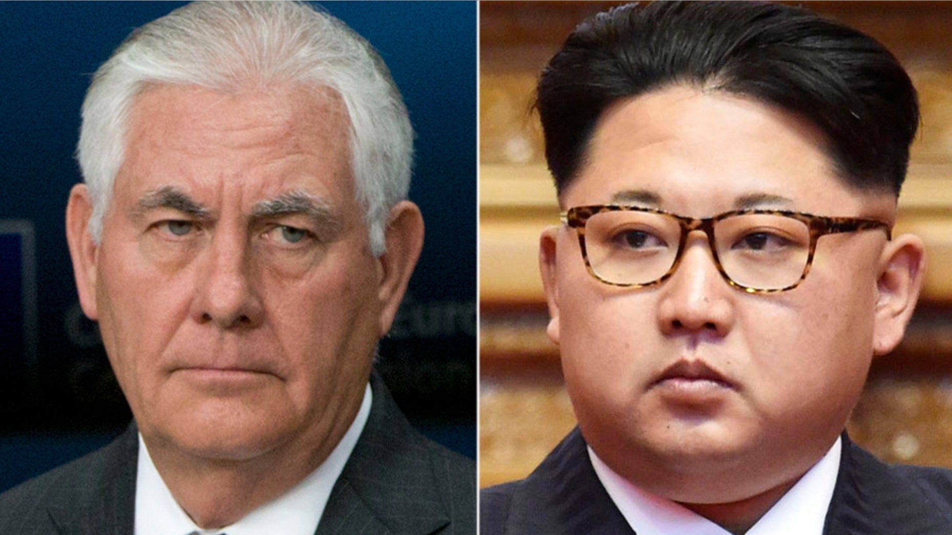 U.S. Secretary of State Rex Tillerson & North Korean Leader Kim Jong-Un