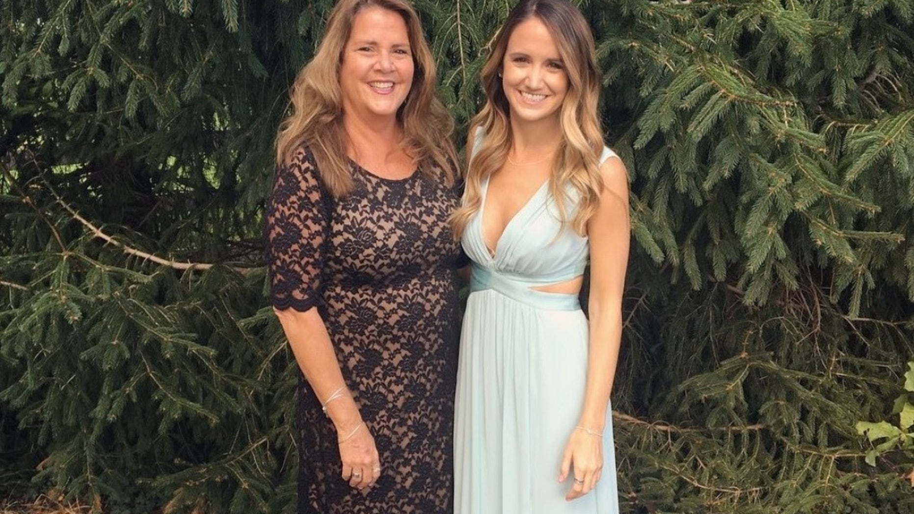 Tina Frost, right, was shot in the head at the Route 91 Harvest Festival Oct. 1 in Las Vegas.