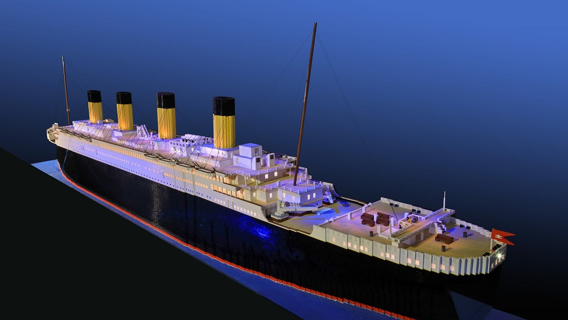 Boy With Autism Builds World S Largest Titanic Replica With