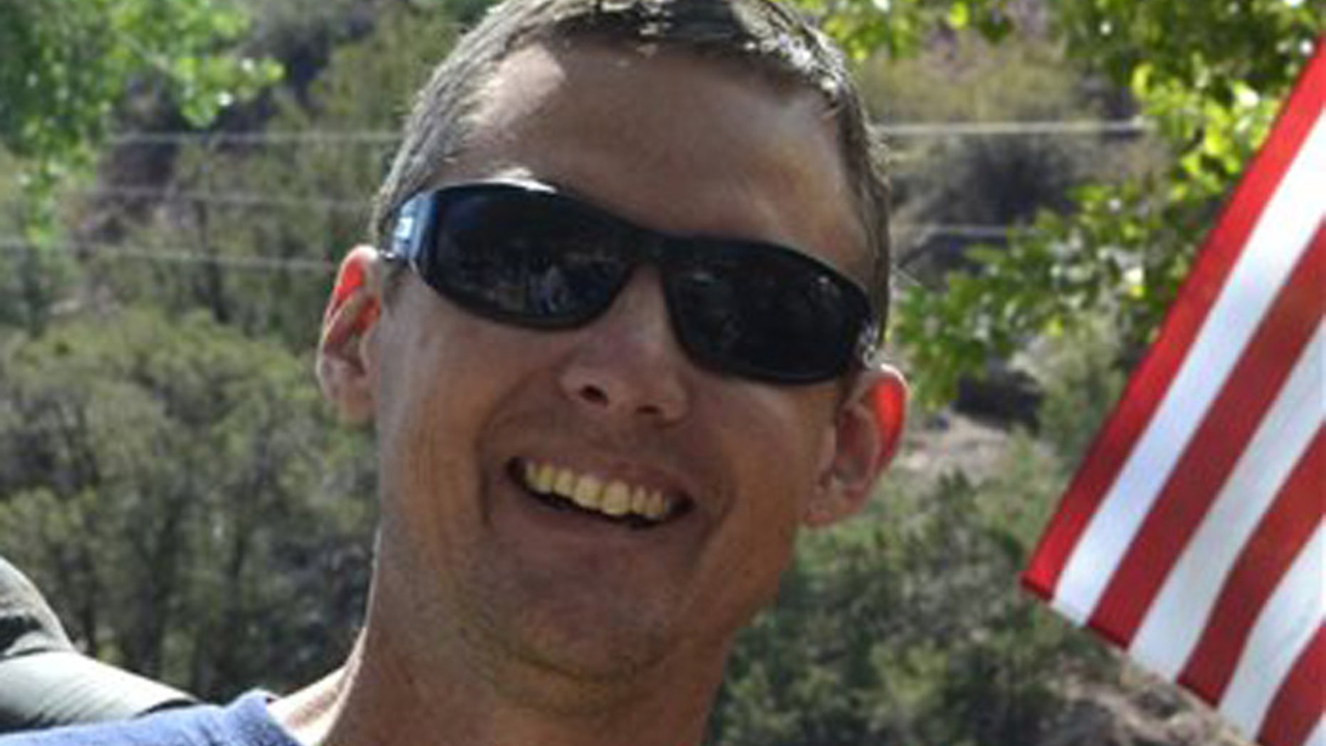 Undated photo released by the U.S. Forest Service shows New Mexico firefighter Engine crew Capt. Token Adams. The experienced firefighter has been missing for a full week.