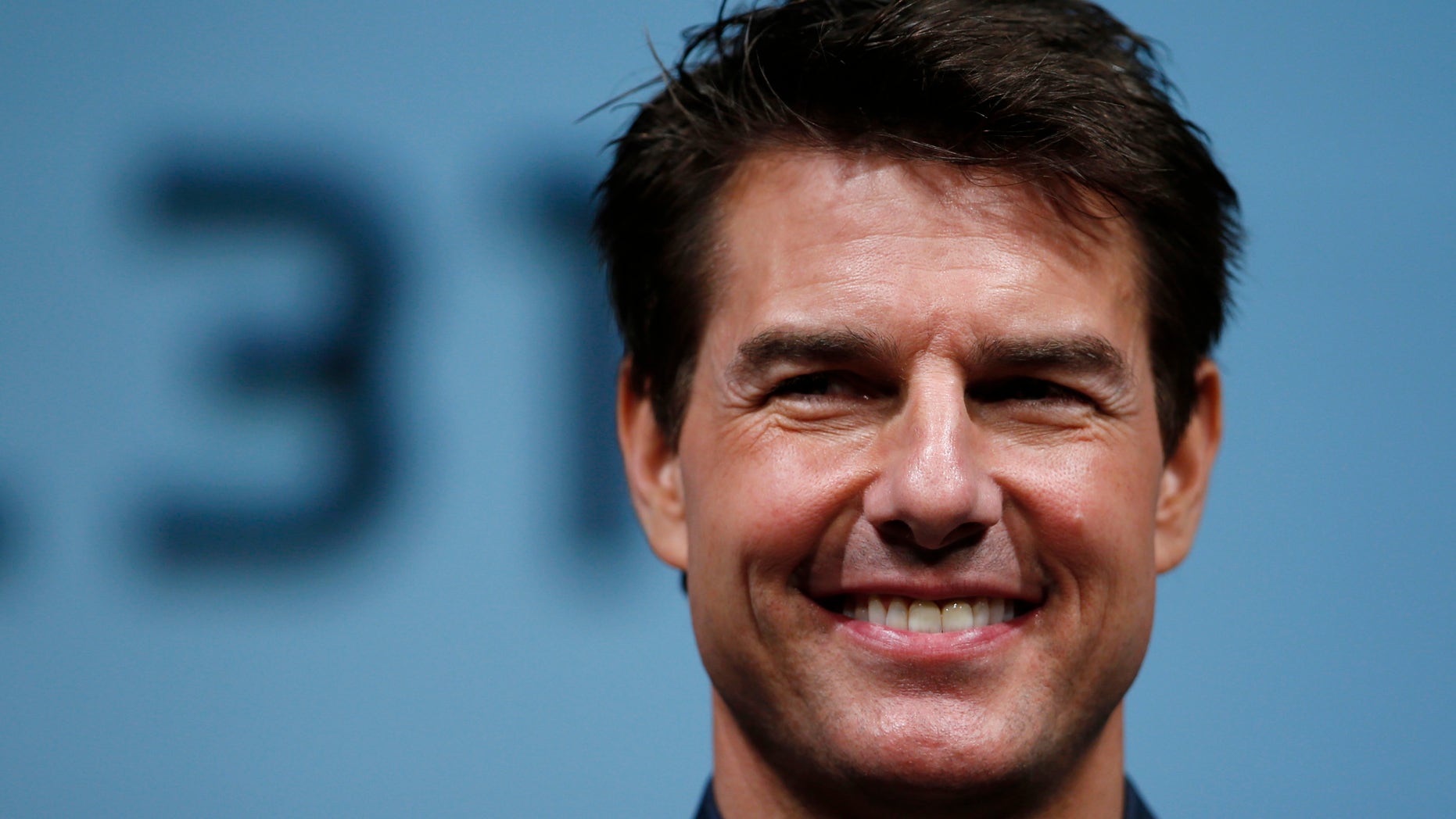 May 7, 2013. Tom Cruise attends a news conference for his movie "Oblivion" in Tokyo.