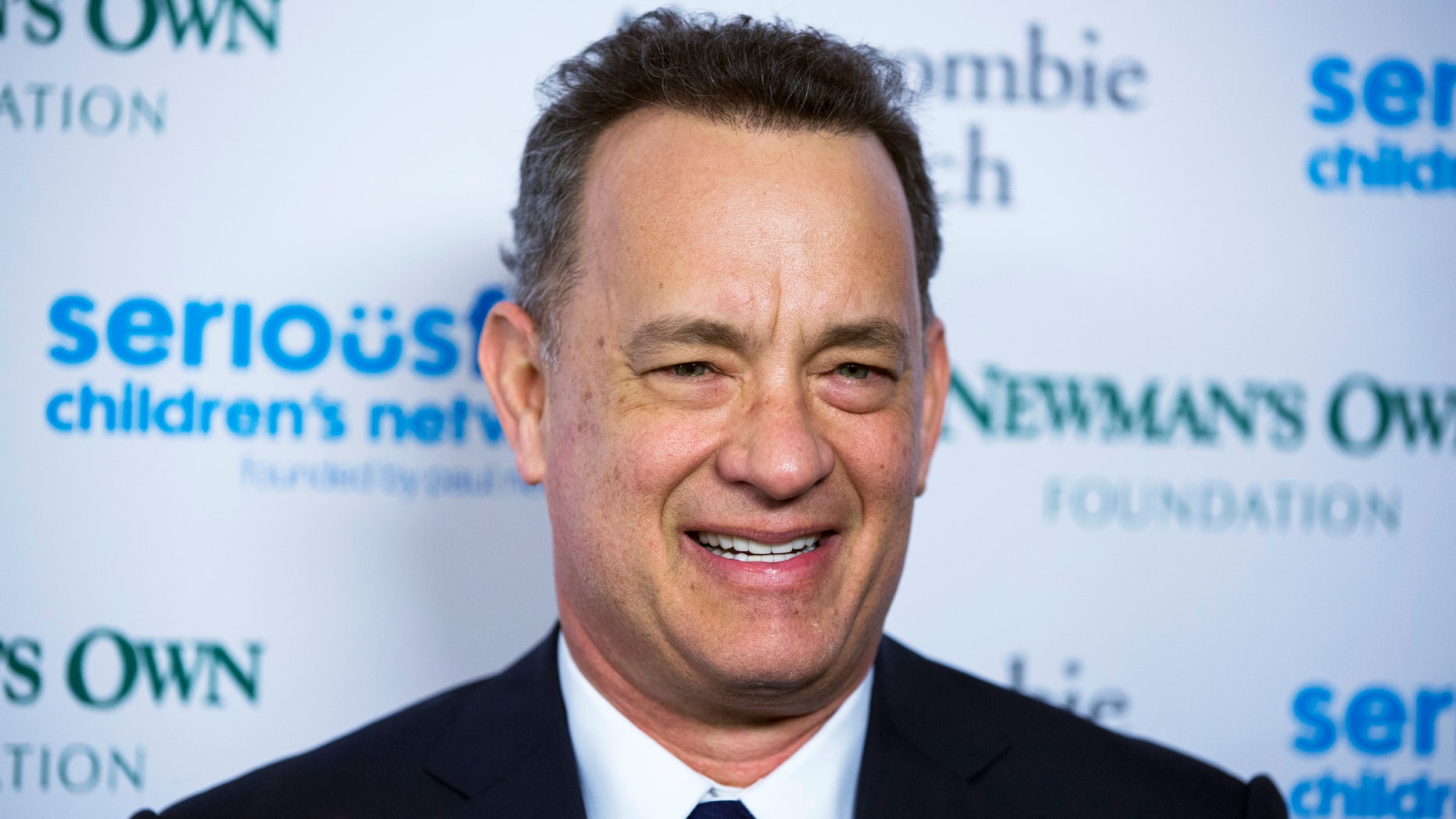 March 2, 2015. Tom Hanks arrives for "An Evening of Serious Fun Celebrating the Legacy of Paul Newman" event in New York.