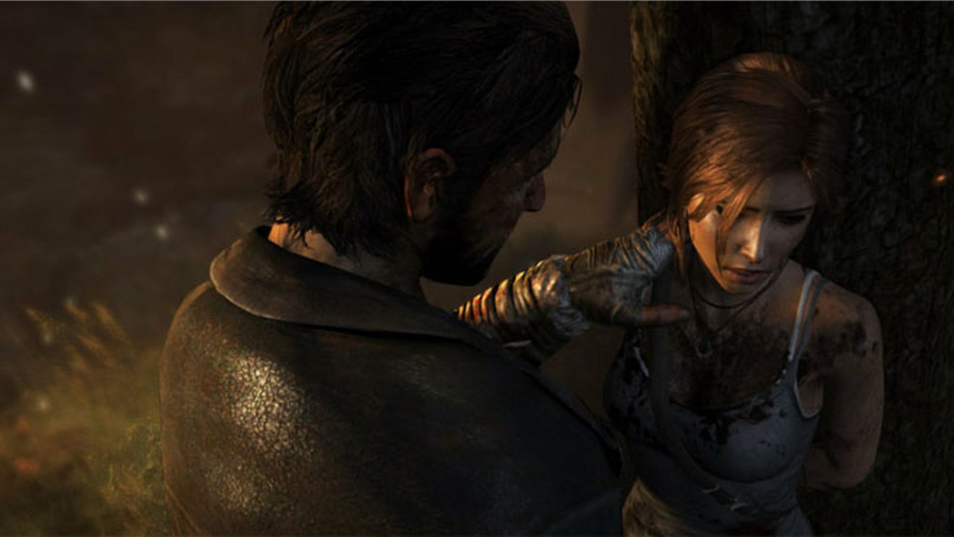 Game studio Crystal Dynamic clarifies "misunderstood" scene.