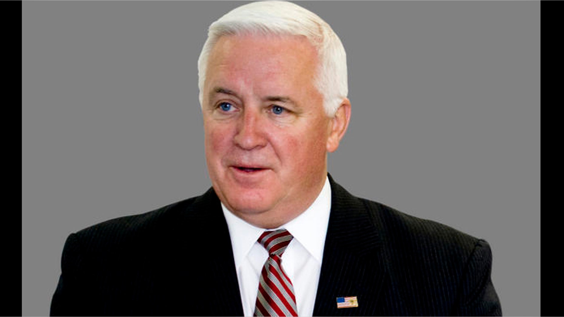 Pennsylvania Attorney General Tom Corbett, left, and New Jersey Gov. Chris Christie, speak at a rally to support Corbett's bid for governor of Pennsylvania in Williamsport, Pa. on Monday, Oct. 11, 2010. (AP Photo/Ralph Wilson)