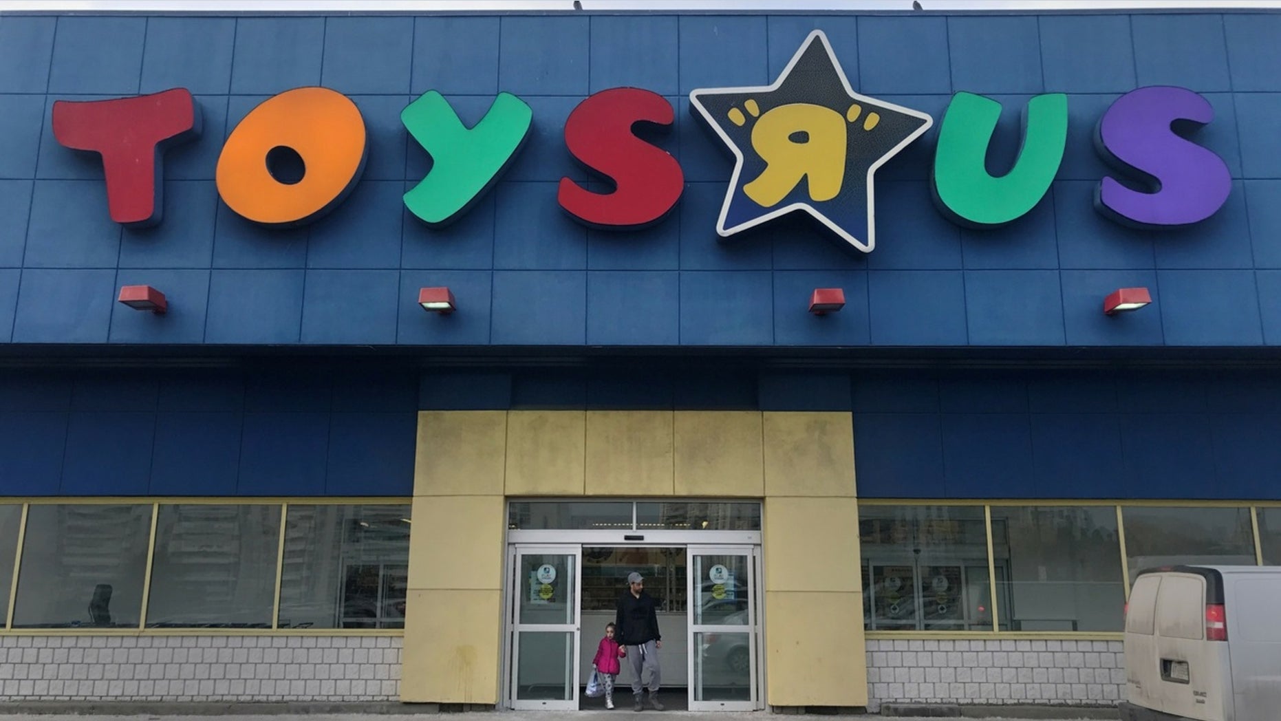 Police busted a massive rave at a London Toys 'R' Us.