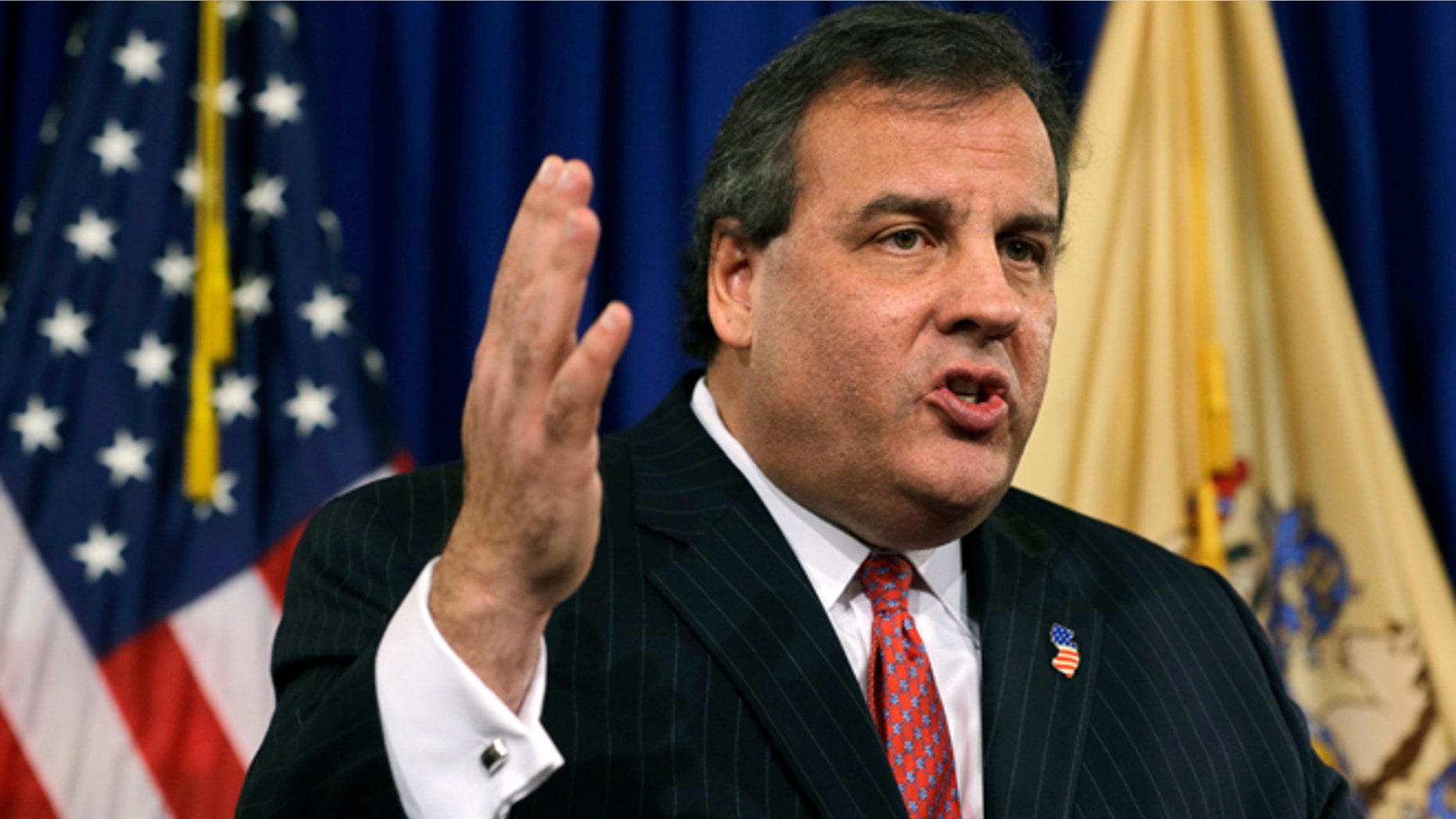 Jan. 9, 2014: New Jersey Gov. Chris Christie speaks during a news conference Thursday at the Statehouse in Trenton. N.J.