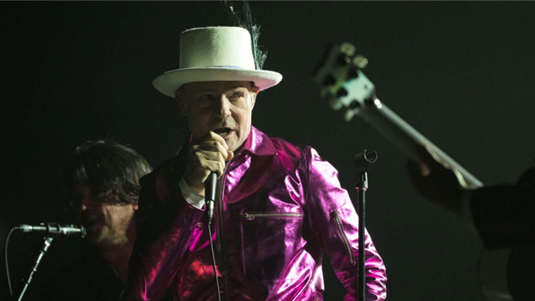 Tragically Hip's lead singer Gord Downie who has been diagnosed with terminal brain cancer.