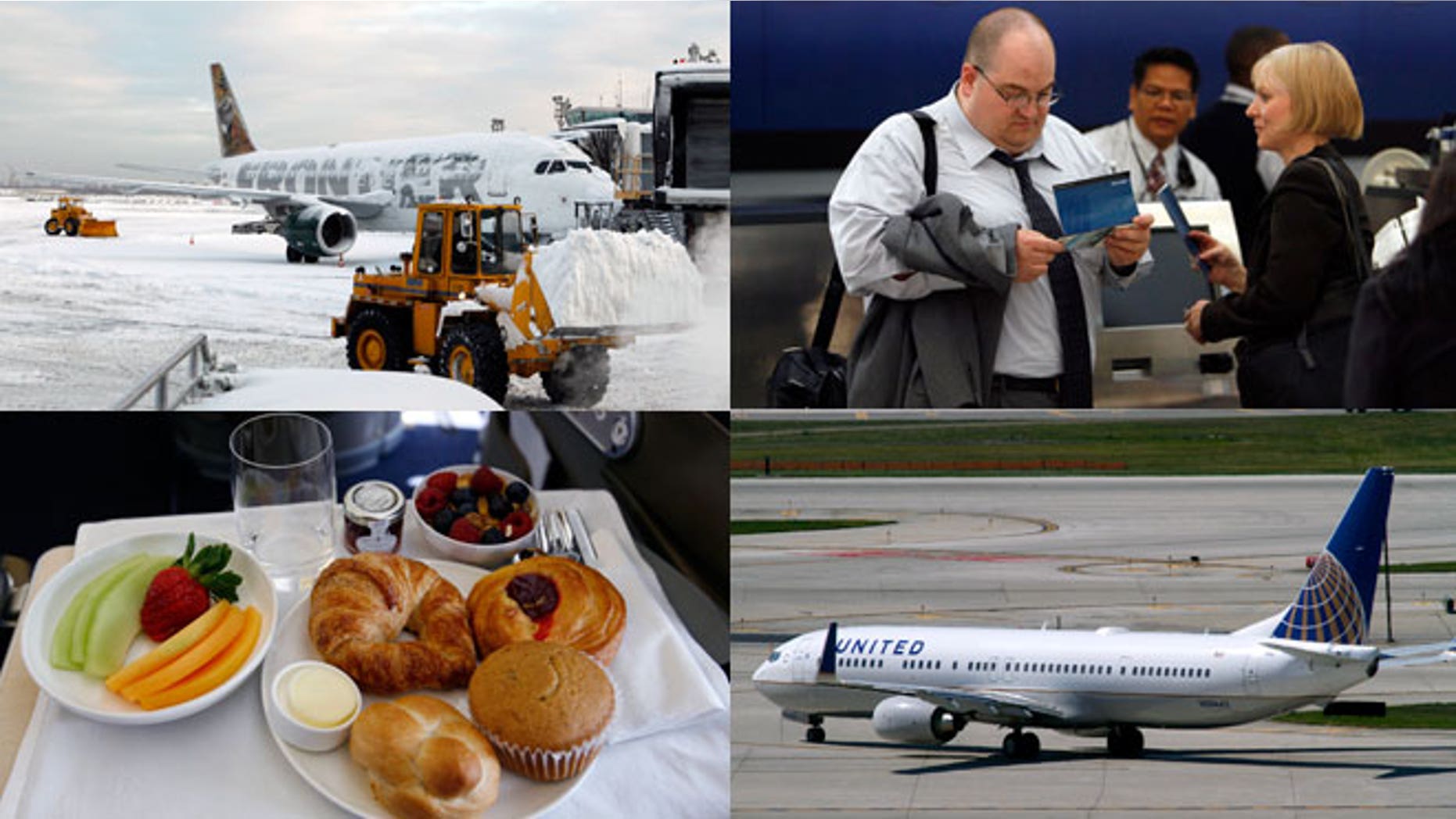 Starting with a blizzard and ending with a bankruptcy, 2011 was a bumpy ride for frequent fliers.