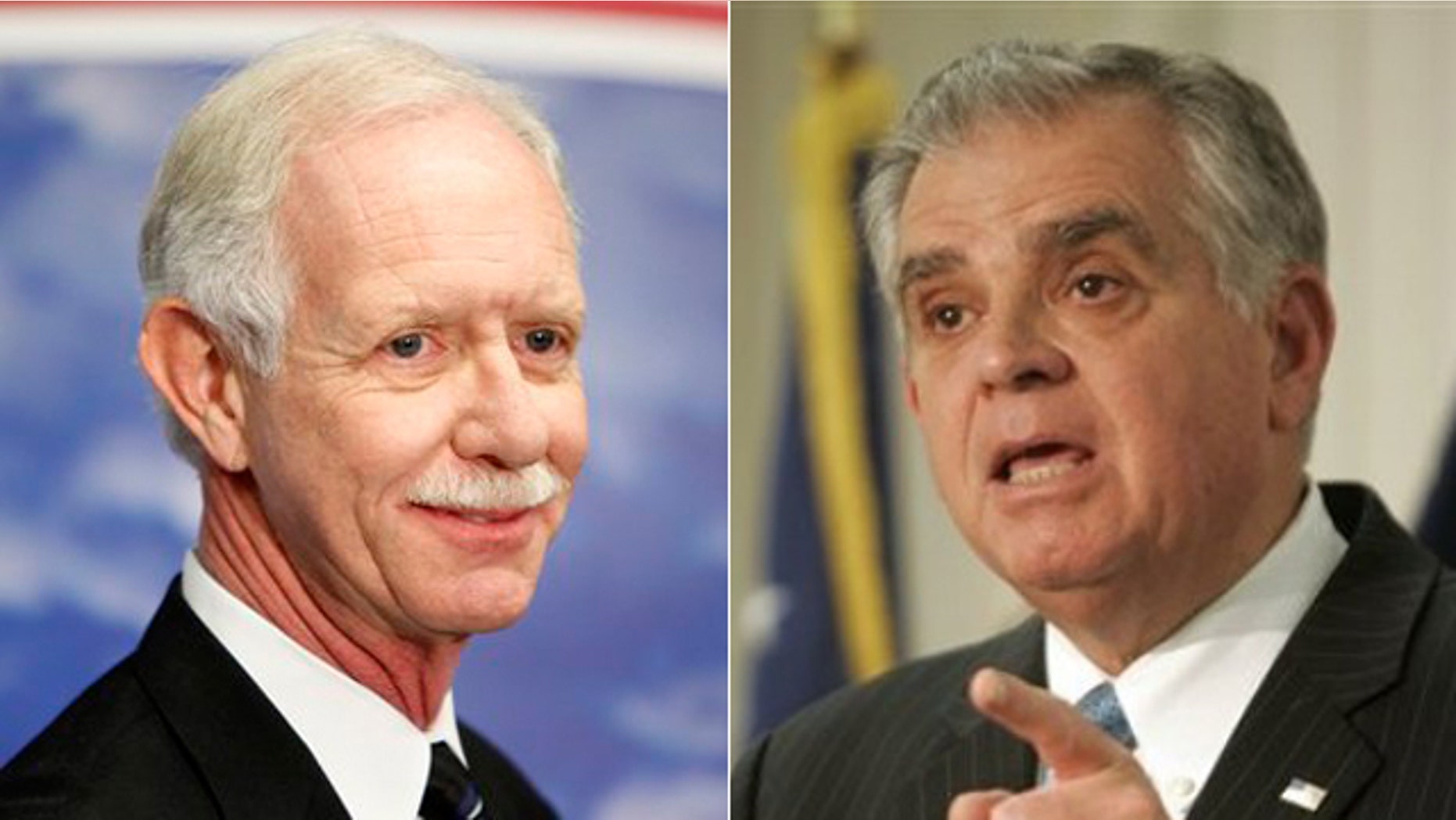 Chesley B. "Sully" Sullenberger and Ray LaHood