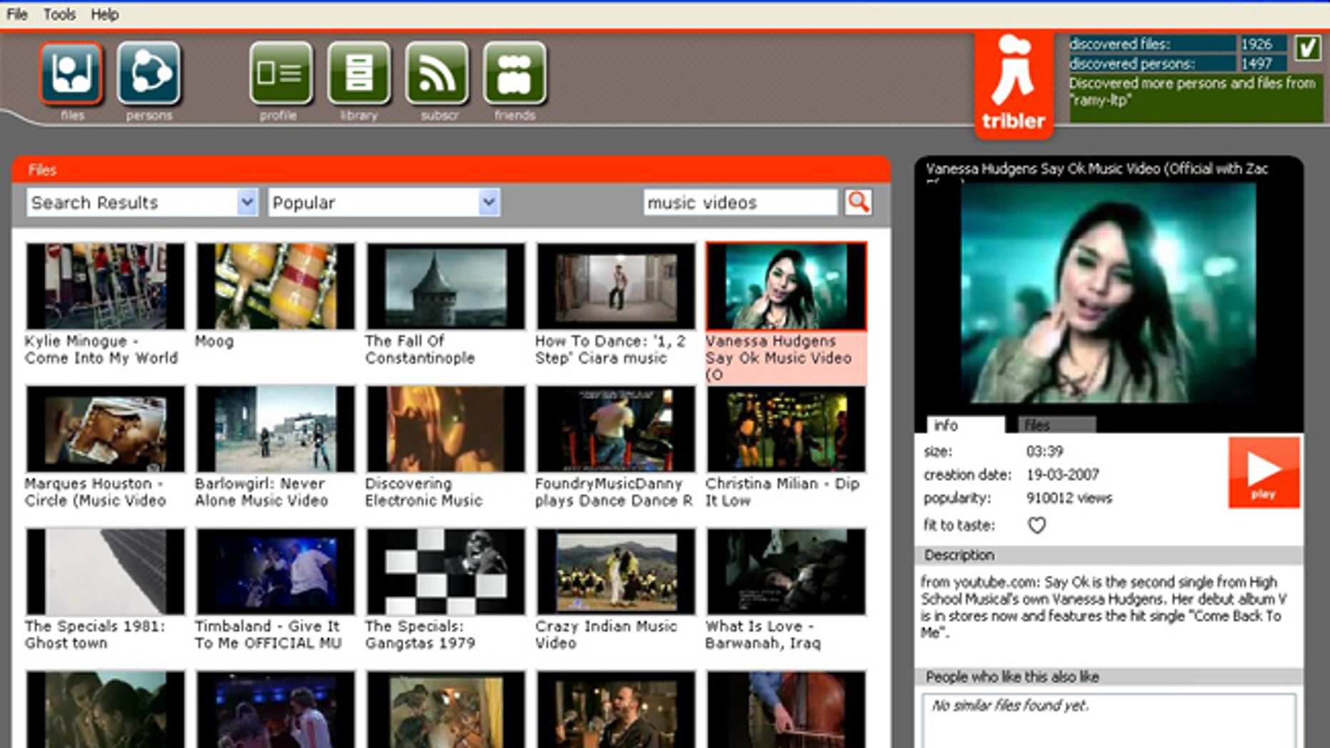 Dutch researchers say they have created invincible file-sharing software called Tribler.