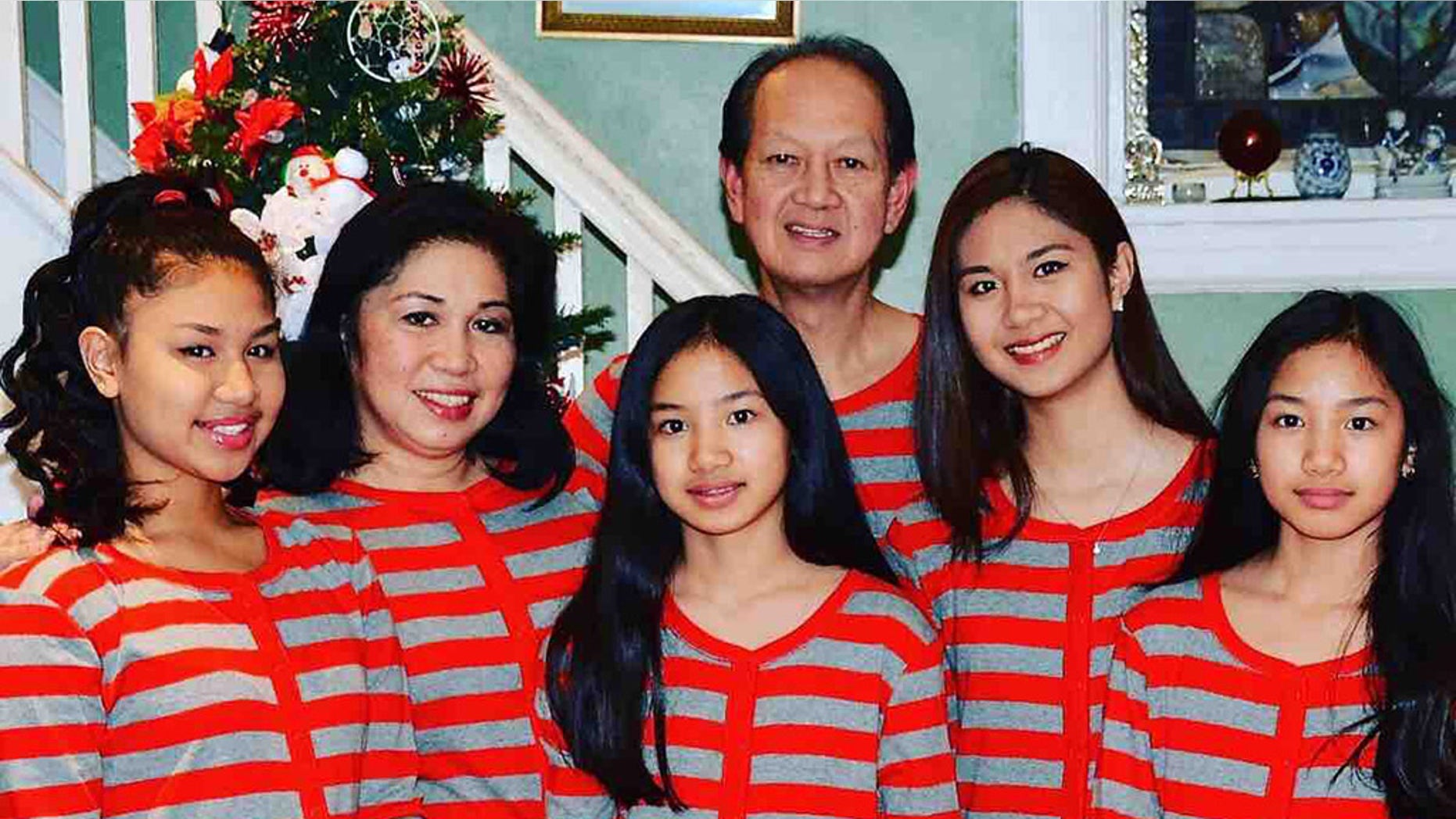 Audey Trinidad, 61, and his four daughter aged 13 to 20, were killed in a crash near Townsend, Delaware, Friday. His wife survived the accident.