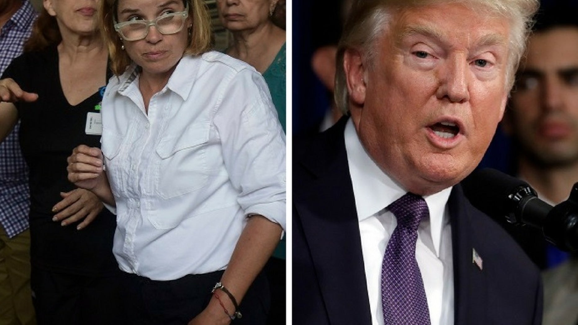 San Juan Mayor Carmen Yulin Cruz donned ‘nasty’ shirt during interview Wednesday in response to President Trump’s tweet.