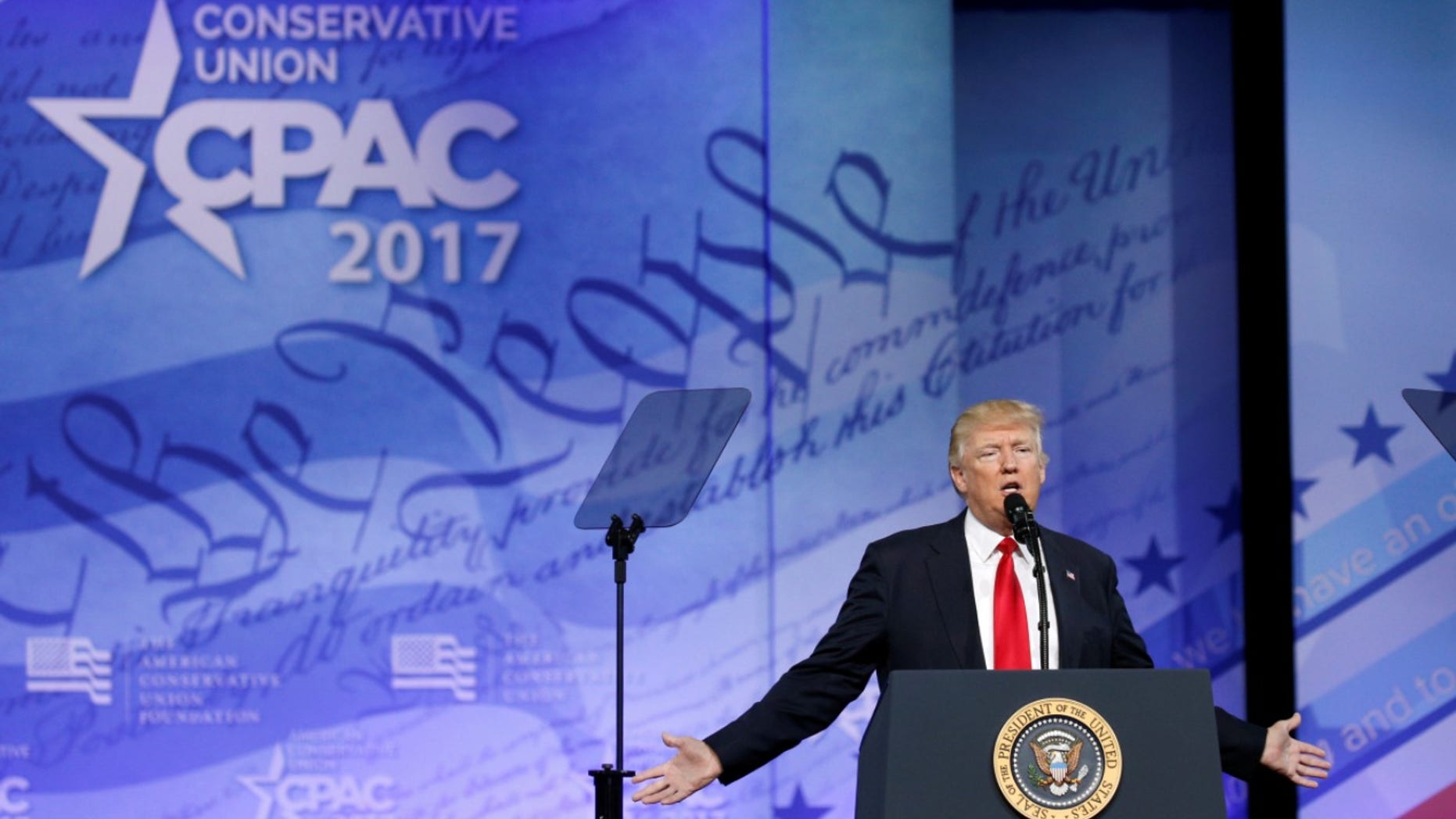 President Trump will speak at CPAC next week.
