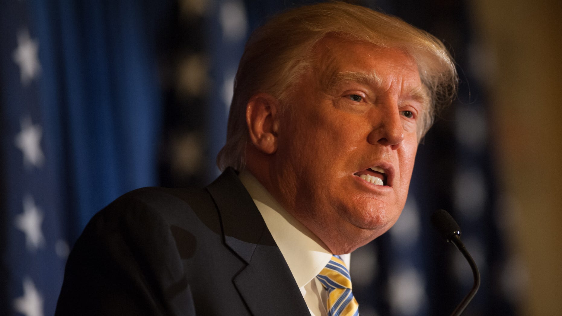 Jan. 31, 2014: Donald Trump speaks at the Erie County Republican Committee fundraiser at Salvatore's Italian Gardens in Depew, NY.