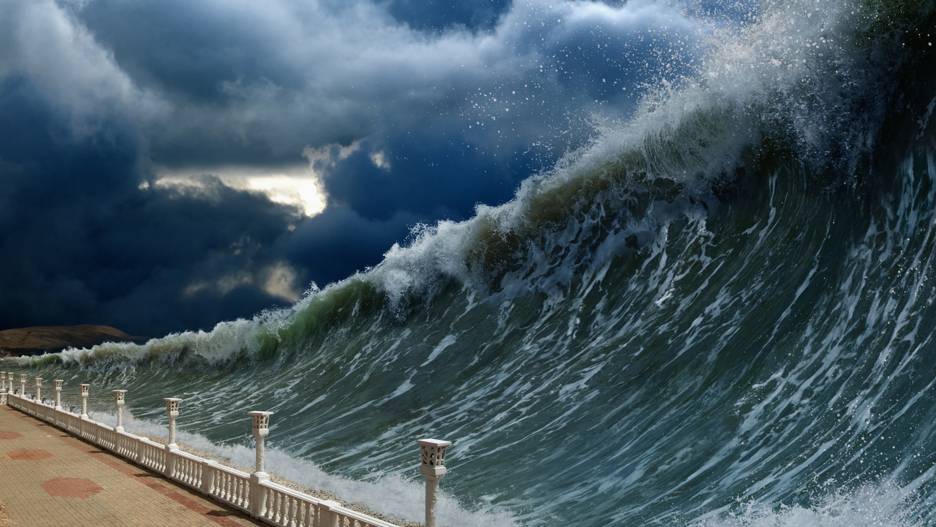 HEADS UP: Tsunami wave simulation for central Puget Sound, Wash. Tsunami-wave