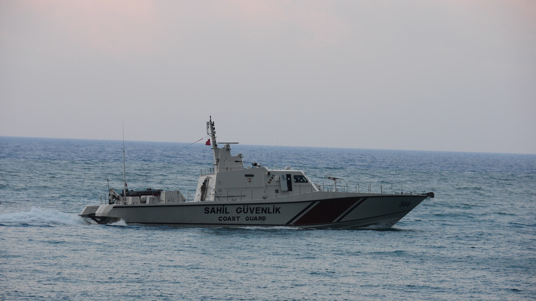 June 24: Turkish coast guard searches for the Turkish warplane which was downed by Syria on Friday off Samandagi in Hatay province in the eastern Mediterranean.