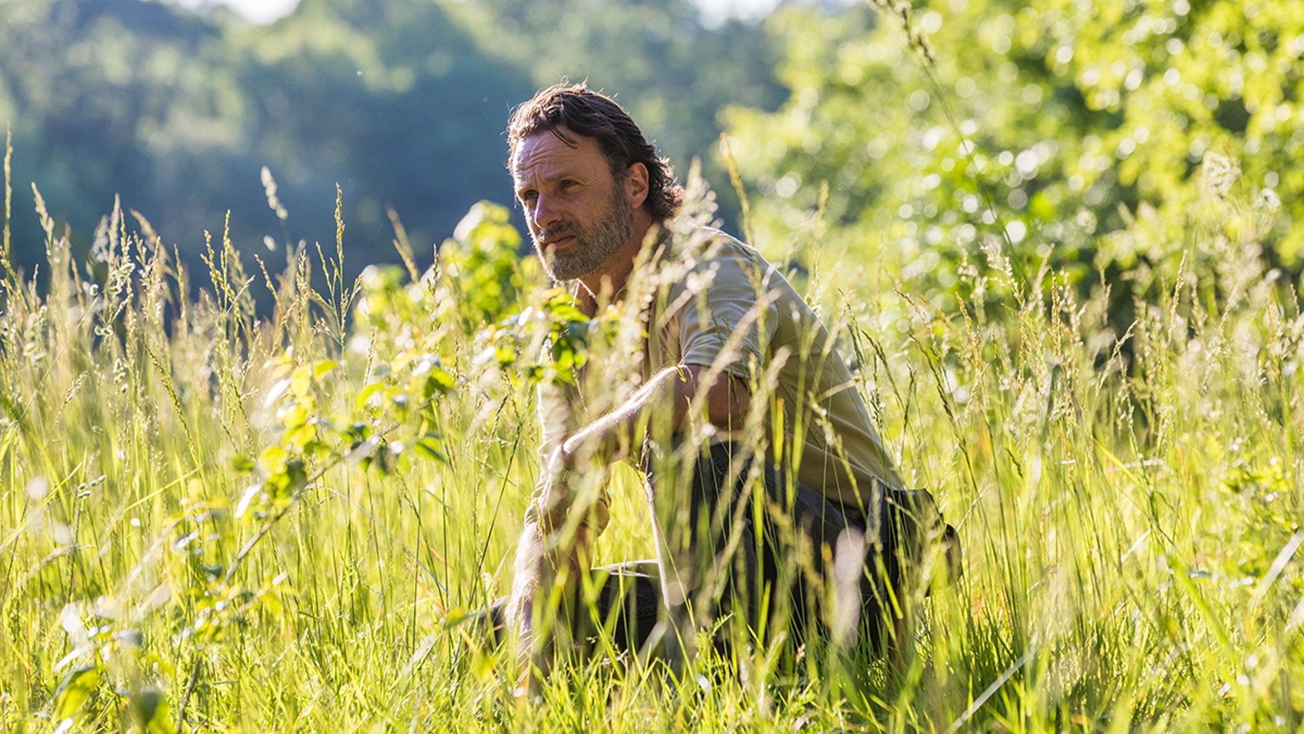 Andrew Lincoln as Rick Grimes - The Walking Dead _ Season 8, Episode 1 - Photo Credit: Jackson Lee Davis/AMC