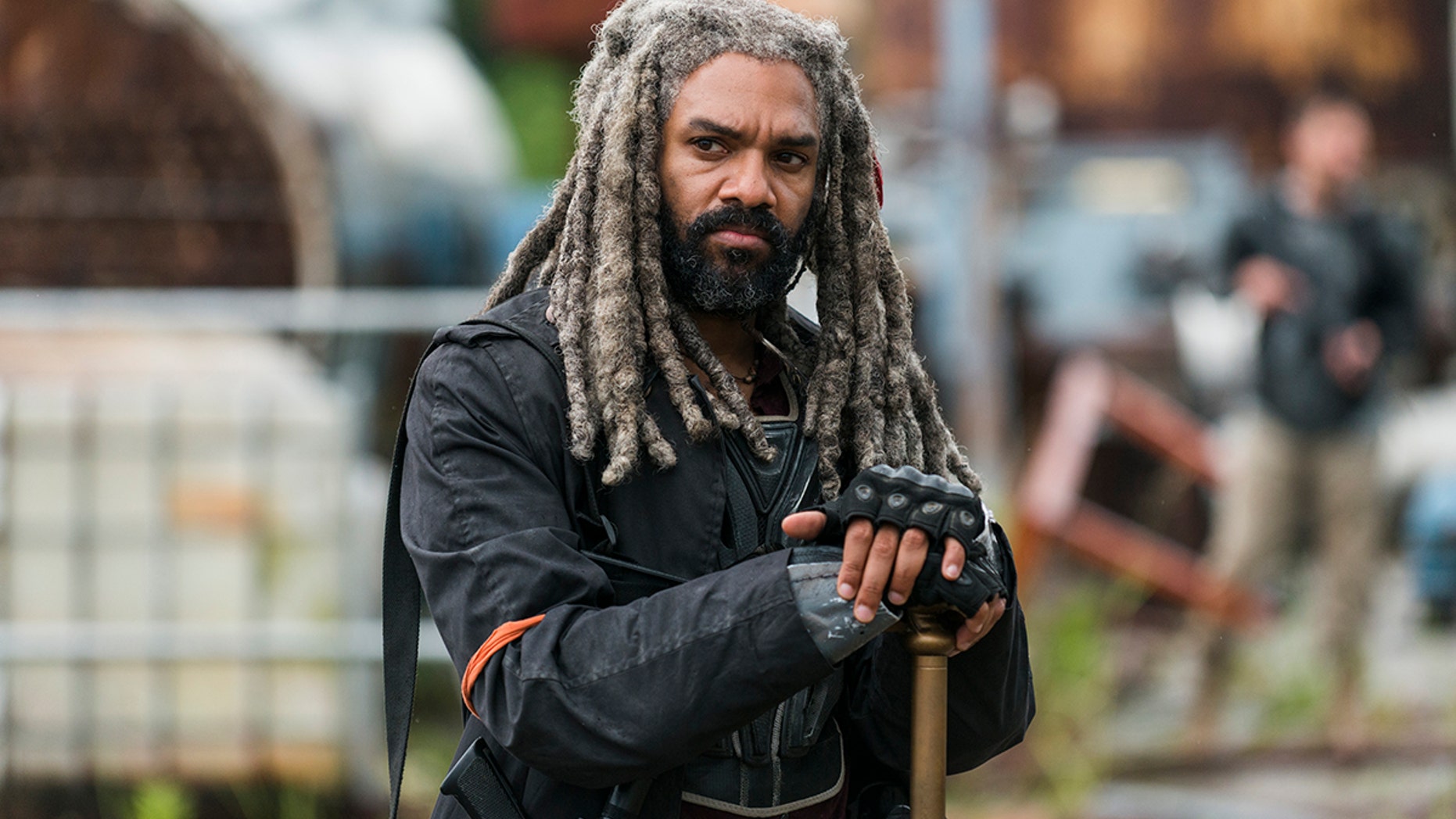 Khary Payton as Ezekiel in "The Walking Dead," Season 8, Episode 3.