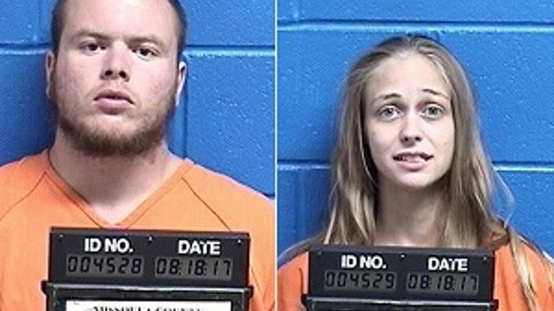 Augustus Standingrock, left, and Tiffanie Pierce were charged with deliberate homicide.