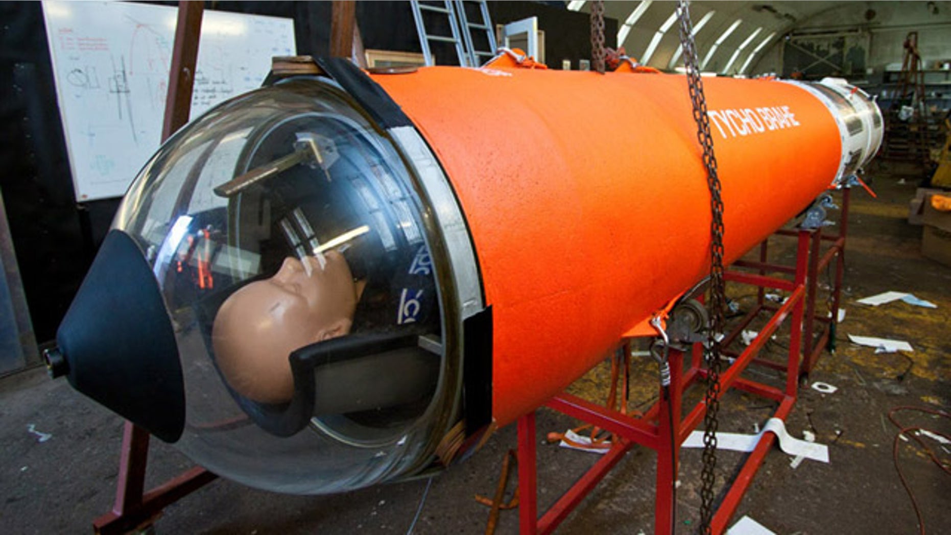 The first ever amateur spacecraft -- designed to carry one tourist briefly into orbit -- was succesfully tested from a submarine in the Baltic Sea Friday, June 3.