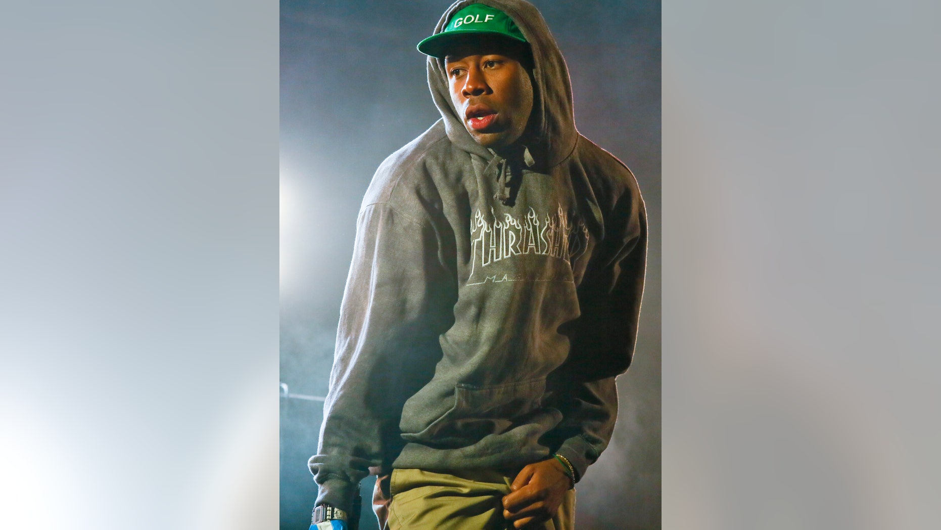 March 14, 2014. Tyler, The Creator performs during the SXSW Music Festival early Friday, in Austin, Texas.