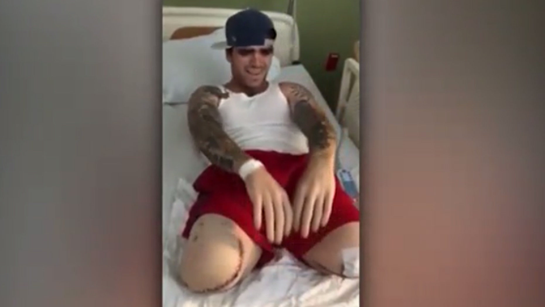 Brendan Brock lost both of his legs after being struck by a car while helping an Uber driver push his vehicle off a highway, a new lawsuit states.