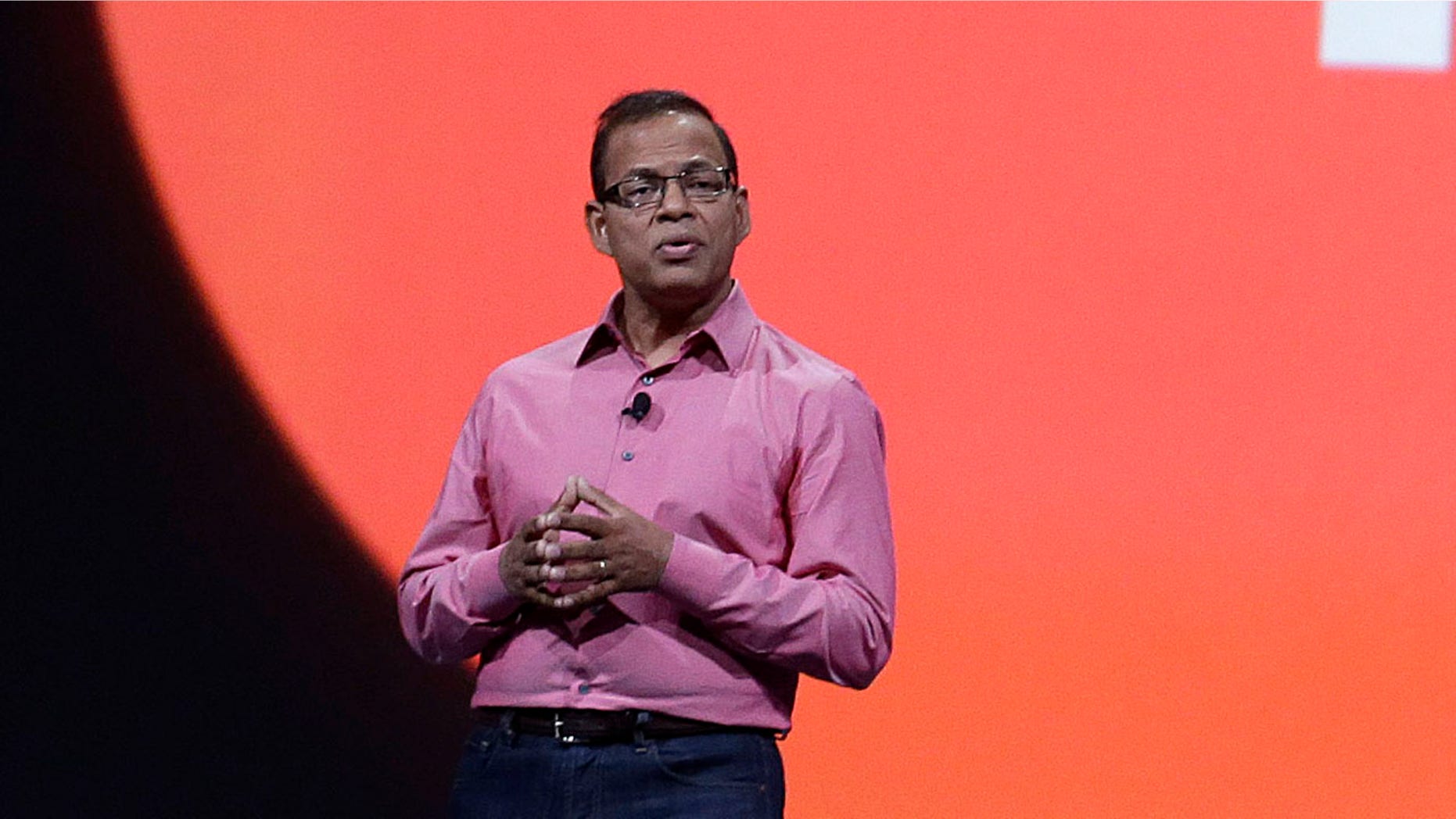 May 15, 2013: Amit Singhal, senior vice president and software engineer at Google Inc., speaks at Google I/O 2013 in San Francisco.