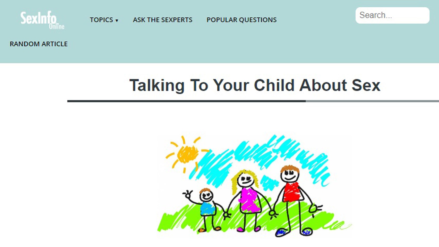 California university's website says its OK for children to engage ...