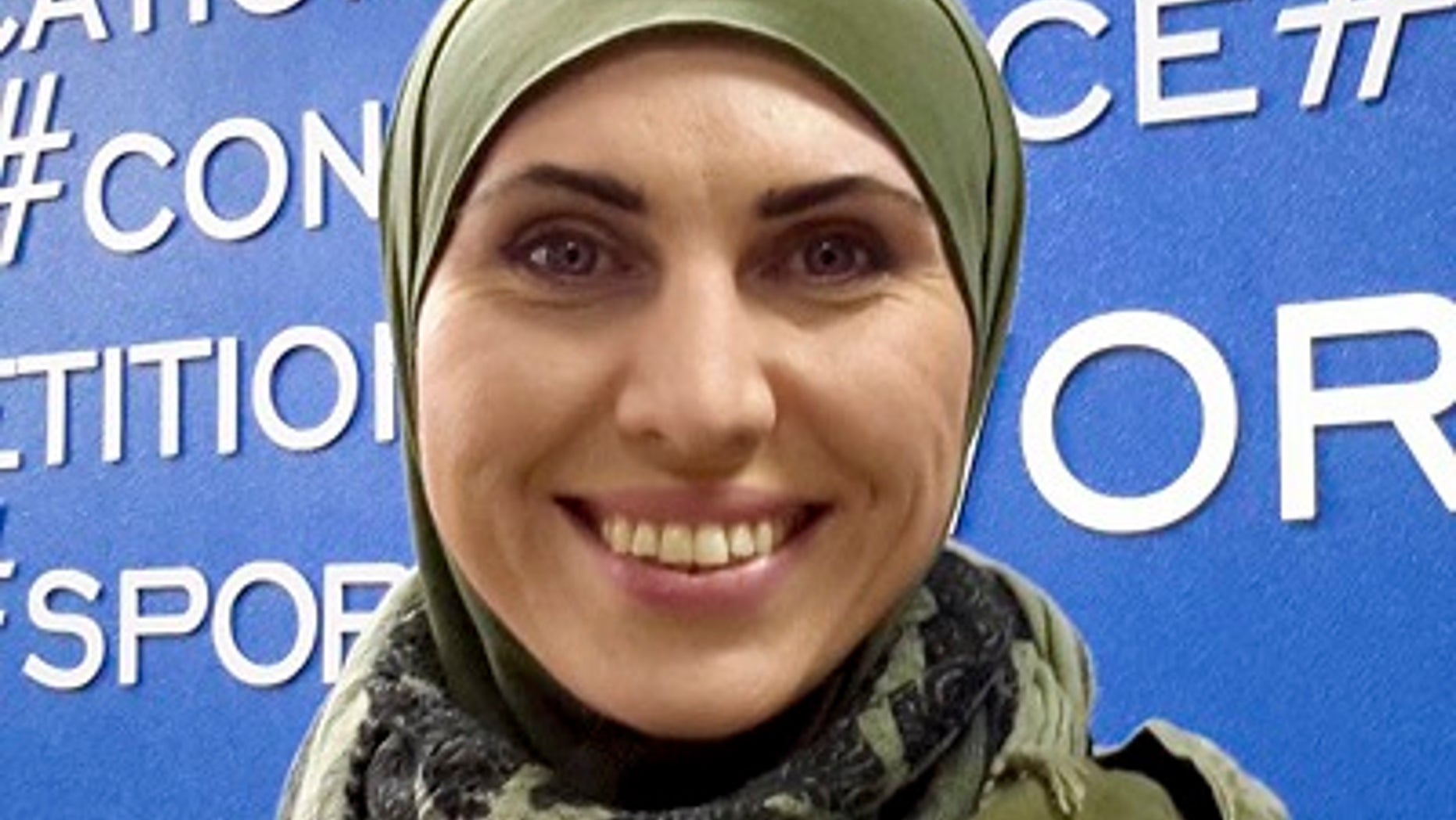 Amina Okuyeva was shot and killed Monday while in the car with her husband, Adam Osmayev, who was injured in the attack.