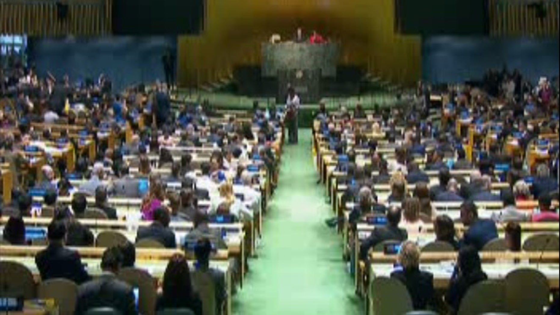 United Nations General Assembly voting.