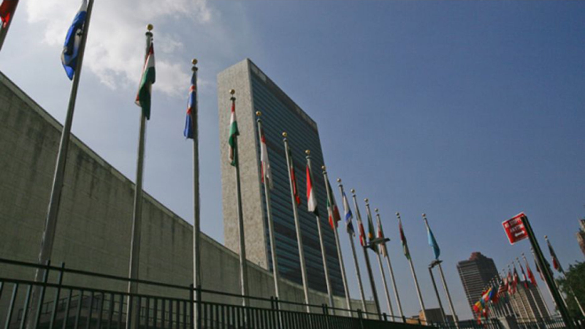 United Nations headquarters in New York.