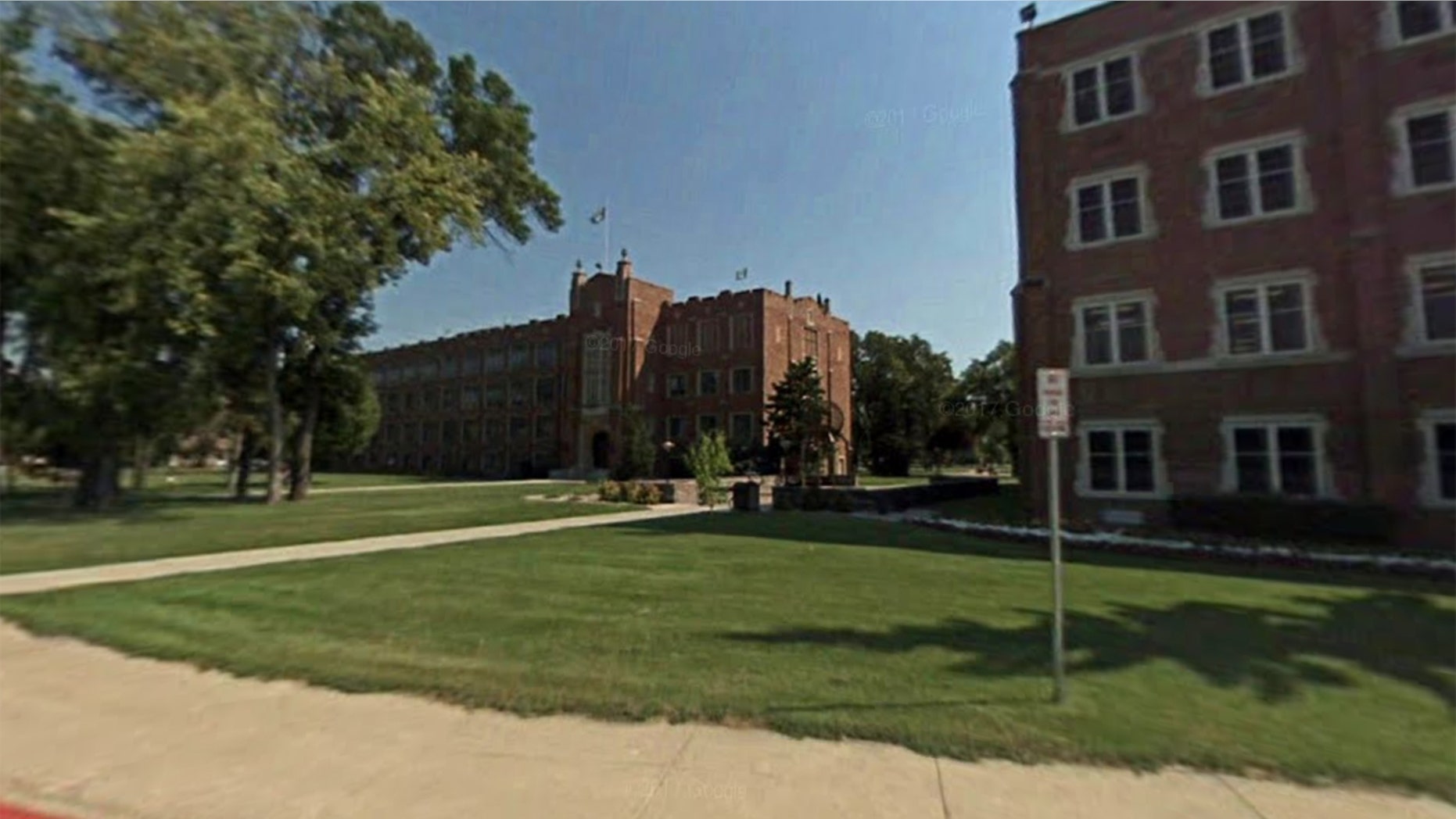 The campus of the University of North Dakota.