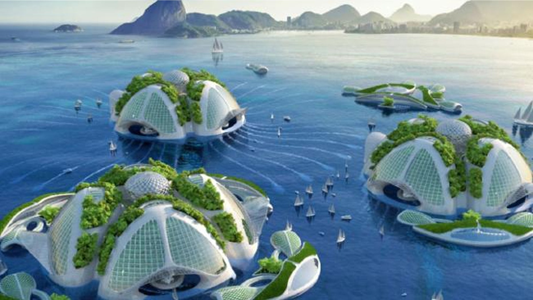 Huge ‘oceanscrapers’ part of plans for underwater city made with