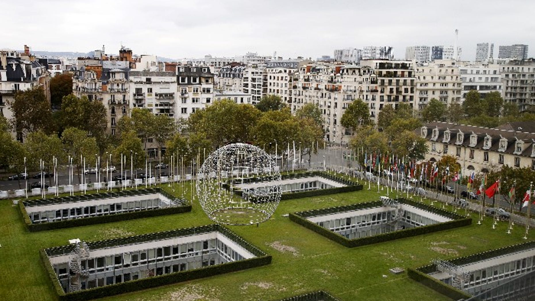 General view of the UNESCO headquarters in Paris, France October 18, 2015.
