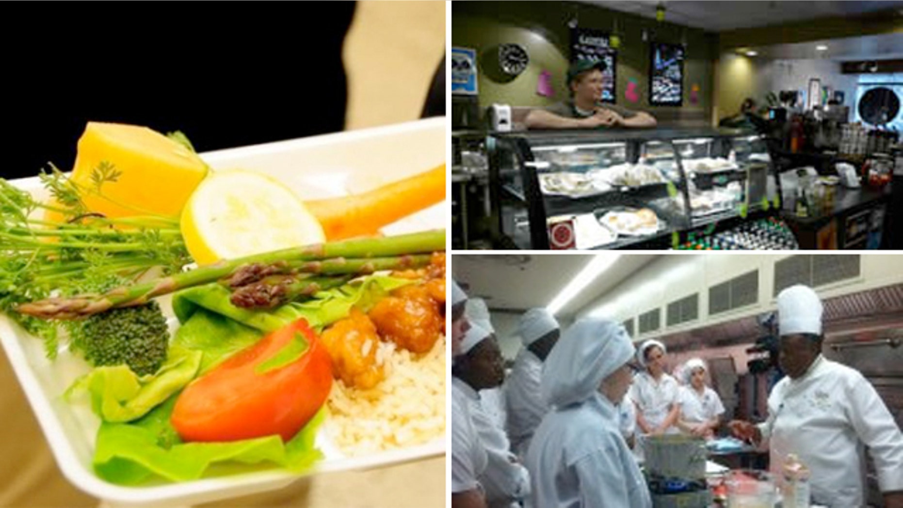 Now high school students run cafes and take courses from master chefs as school.