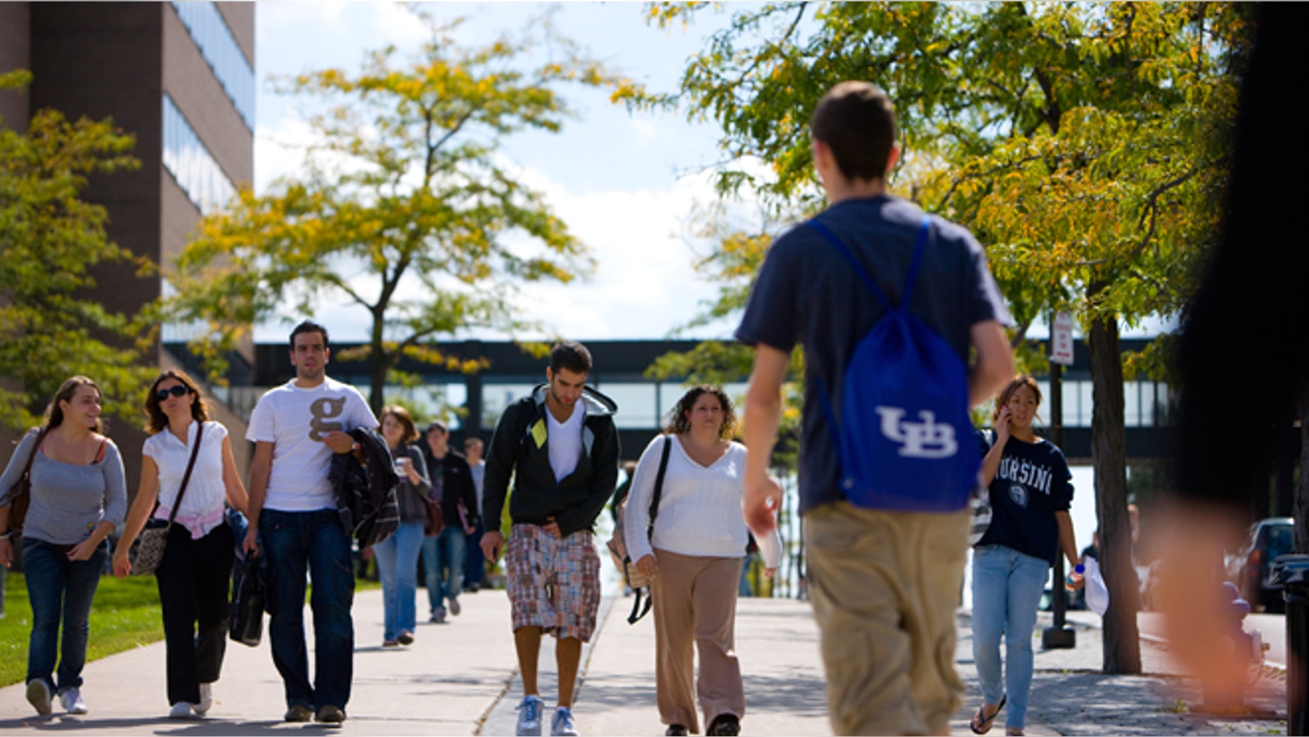 The University at Buffalo charged a pro-life student group nearly $650 in “unconstitutional fees” to exercise its freedom of speech during an event in April, a lawsuit alleges. (University at Buffalo/Douglas Levere)
