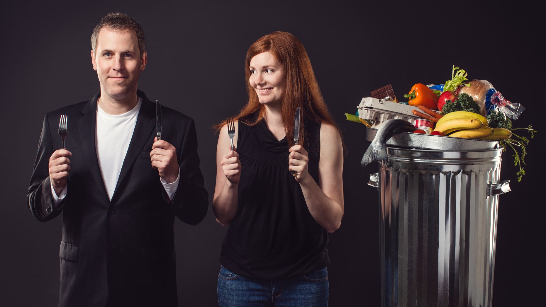 Grant Baldwin and Jen Rustemeyer only ate food from dumpsters for six months.