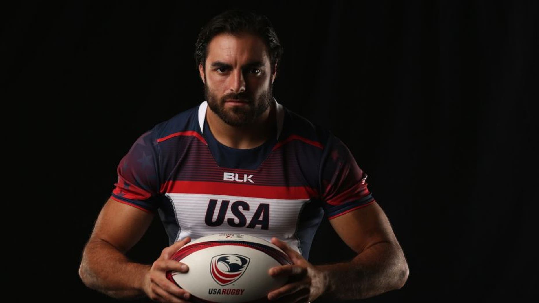 CHULA VISTA, CA - JULY 21: Nate Ebner of the USA Rugby Mens Sevens Team poses for a portrait at the Olympic Training Center on July 21, 2016 in Chula Vista, California. (Photo by Sean M. Haffey/Getty Images)