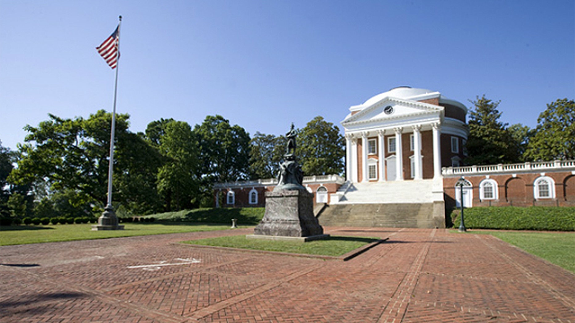 The University of Virginia, seen above, was named to the list for the second consecutive year, along with The College of William & Mary, the University of Pennsylvania and the University of Tennessee-Knoxville.