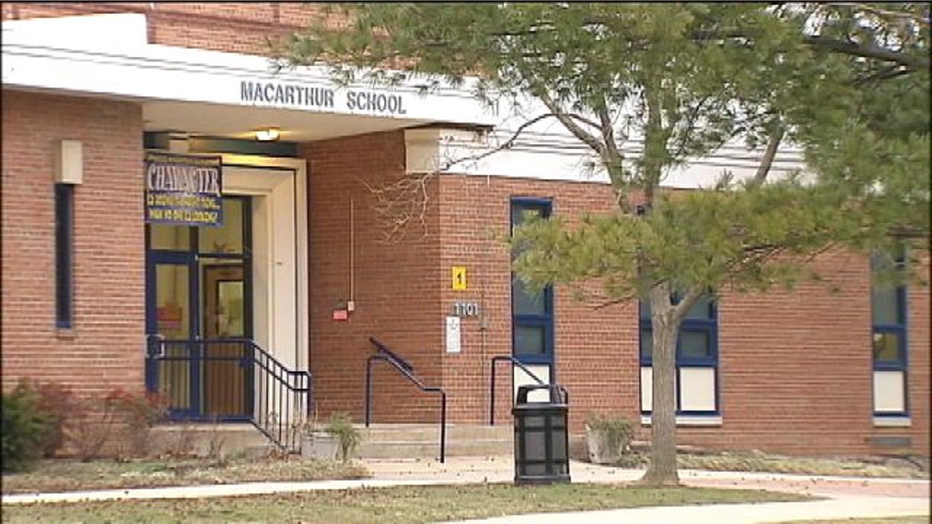 Douglas MacArthur Elementary School in Alexandria, Virginia.