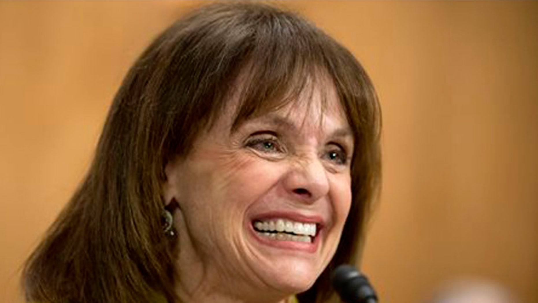 May 7, 2014: In this file photo, actress and cancer survivor Valerie Harper, testifies before a Senate Special Committee on Aging hearing to examine the fight against cancer on Capitol Hill in Washington.