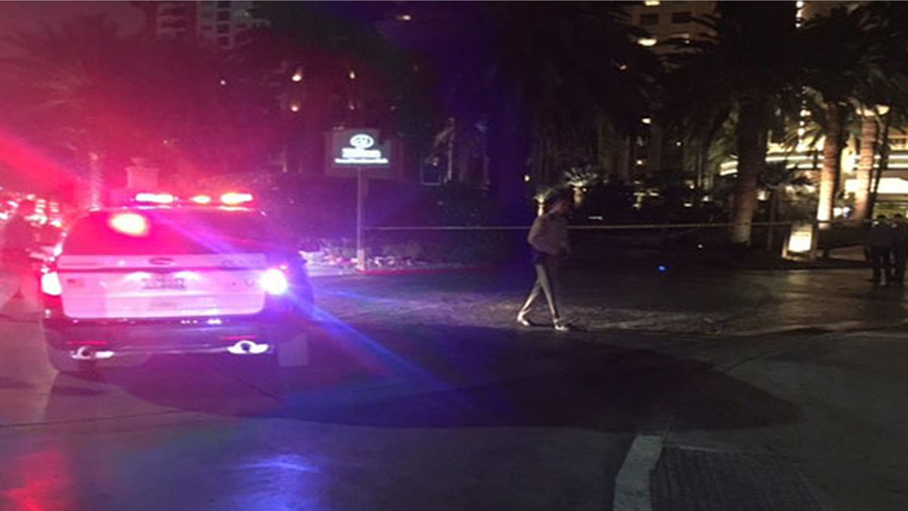 Police responded to the scene of a fatal shooting at the Hilton Grand Hotel on the Las Vegas Strip.