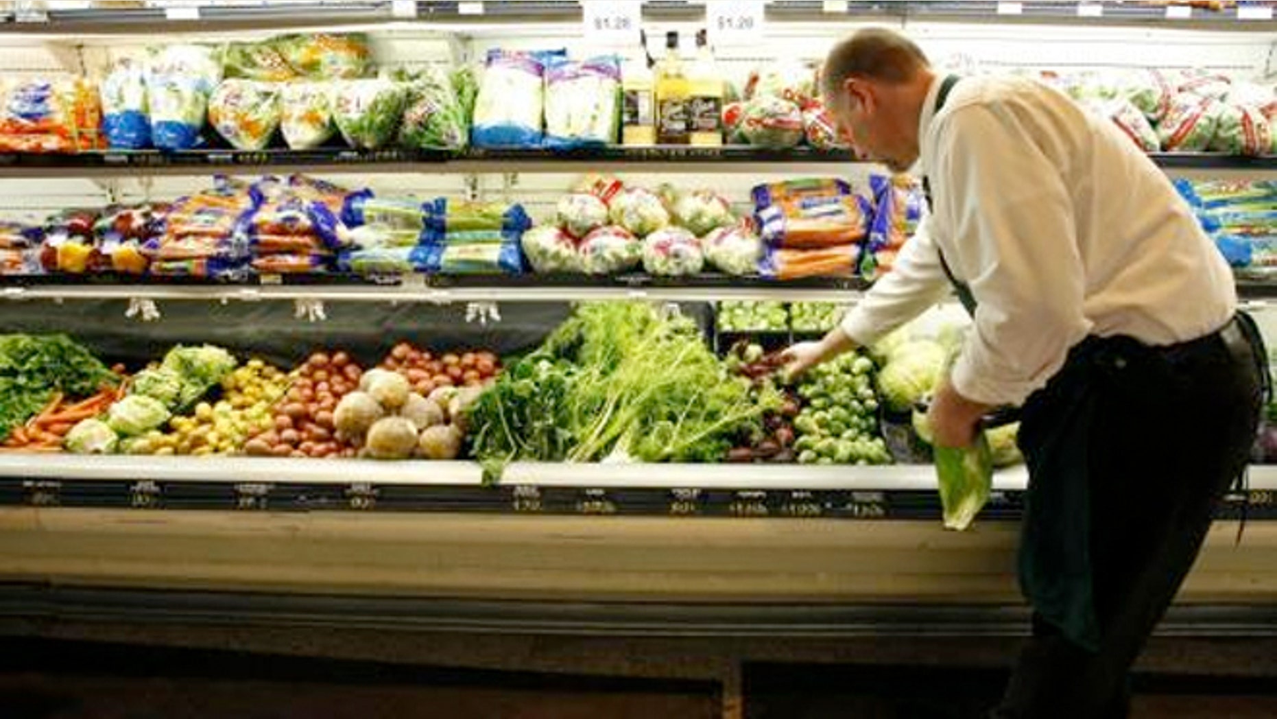 The USDA compared actual grocery spending with what is recommended over an eight-year period and found Americans don't eat their veggies.