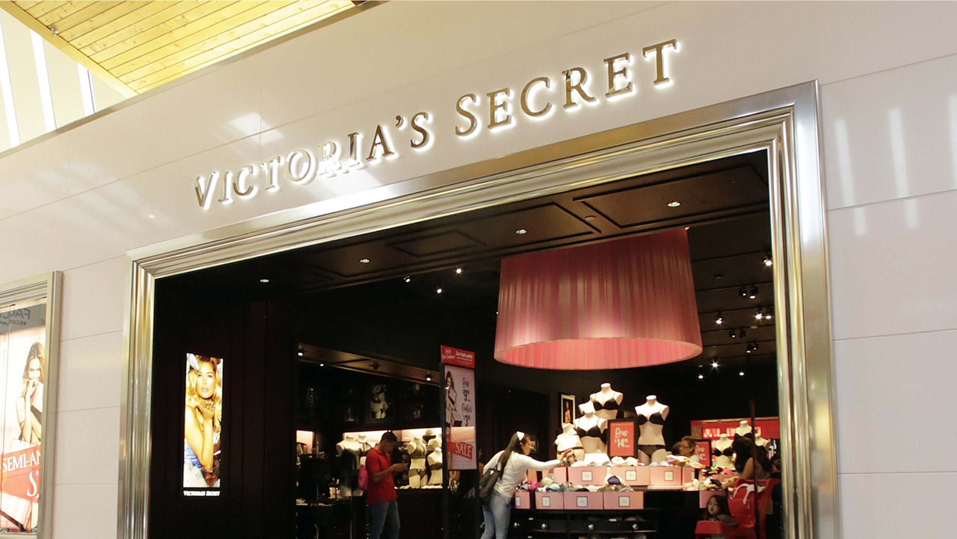 Patrons of a Victoria's Secret in Denmark were greeted by boisterous Irish soccer fans