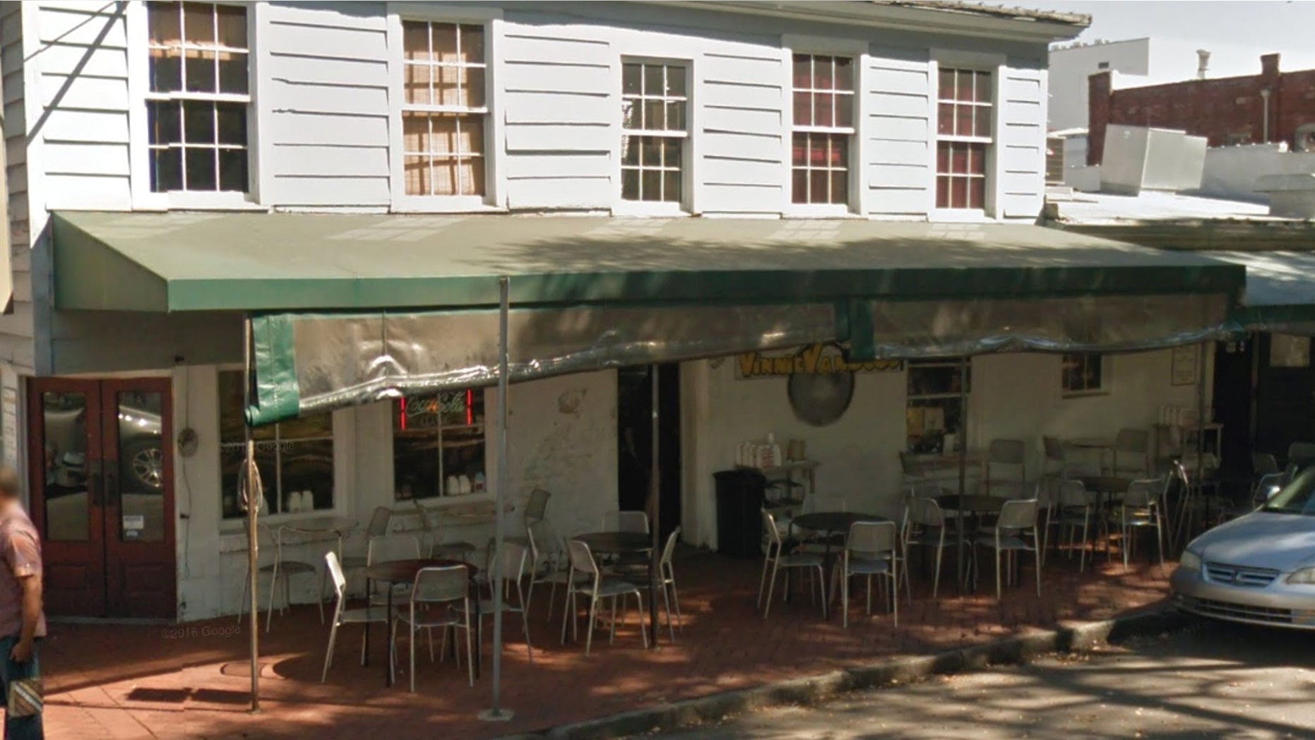 A waitress at a restaurant called Vinnie Van Go-Go's, in Savannah, Ga., served up a whooping to a disrespectful patron.